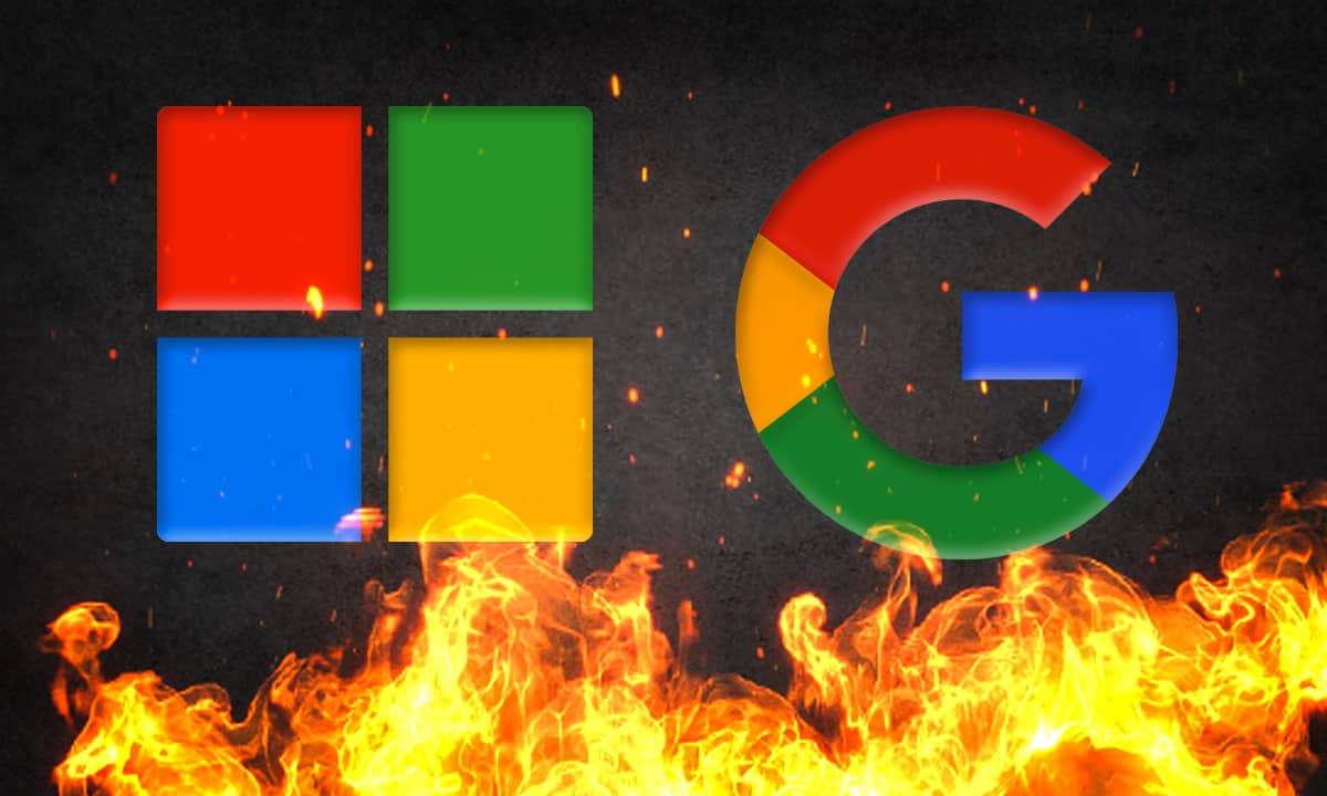 Microsoft vs Google una guerra que podría salir más cara de lo pensado