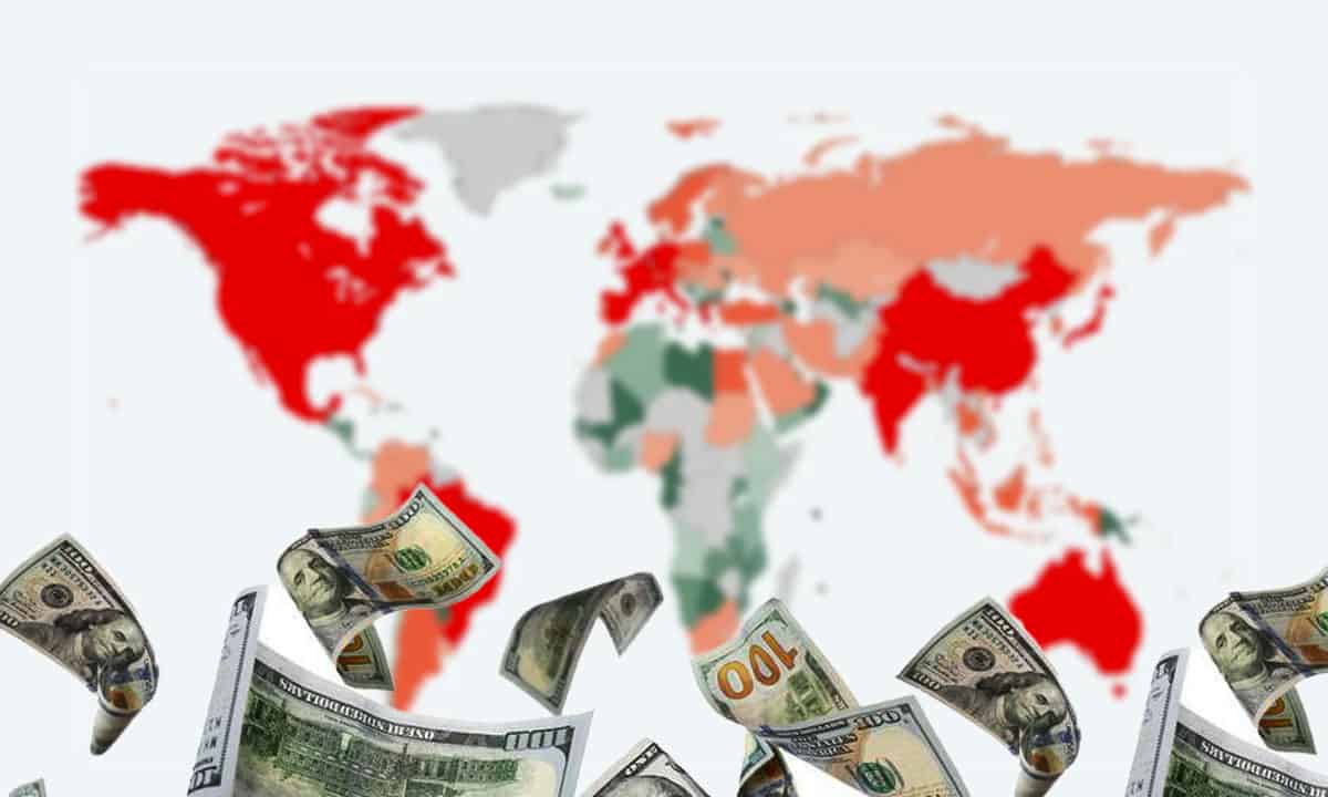 ¿Cuáles son los 10 países con mayor deuda externa?