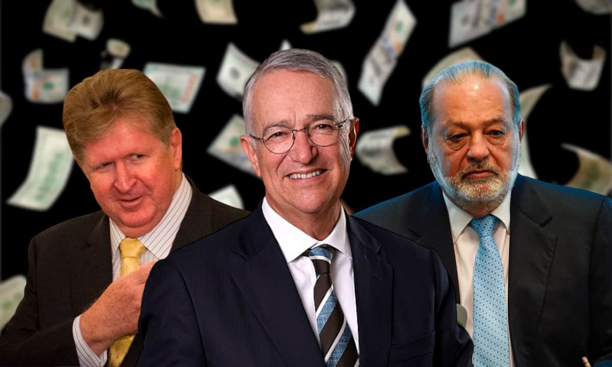 ¿Quiénes son los 4 mexicanos en la lista de los millonarios del mundo?