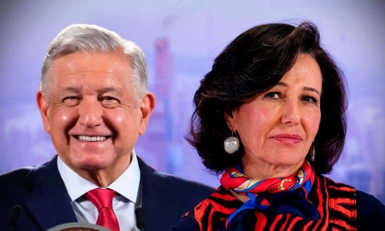 Ana Botín, de Santander, se reúne con AMLO y se compromete a continuar con la inversión en México