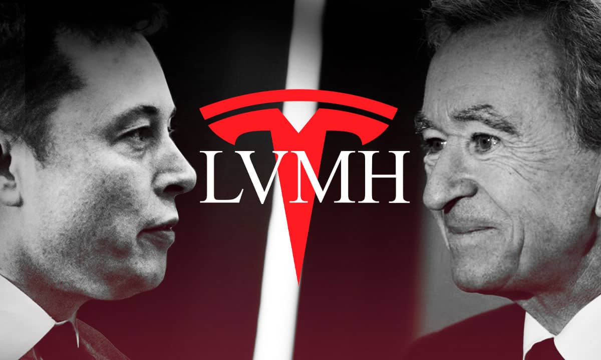 LVMH le ‘pisa los talones’ a Tesla; aspira al noveno lugar en la lista de empresas con mayor capitalización