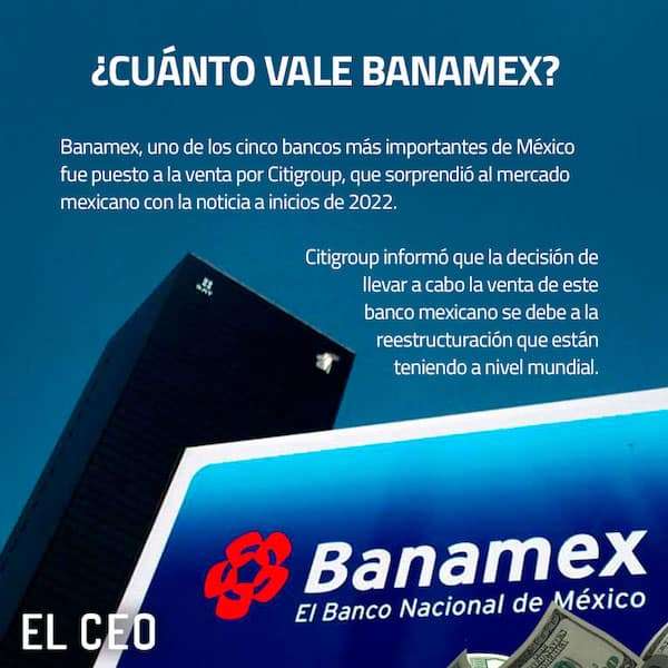 Cuánto vale Banamex