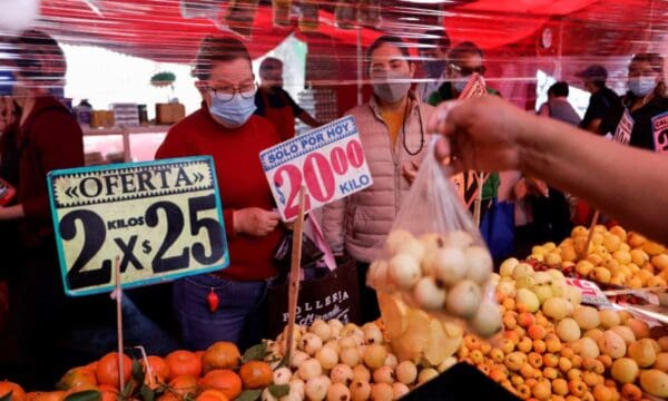 Inflación anual de México sigue bajando en la 1Q de mayo; se ubica en 6.00%