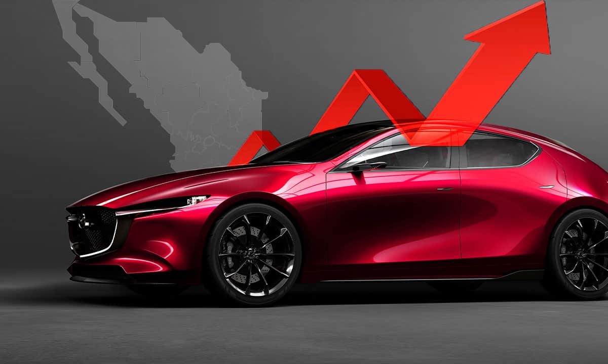 Mazda reporta un incremento de 23% en sus ventas en México