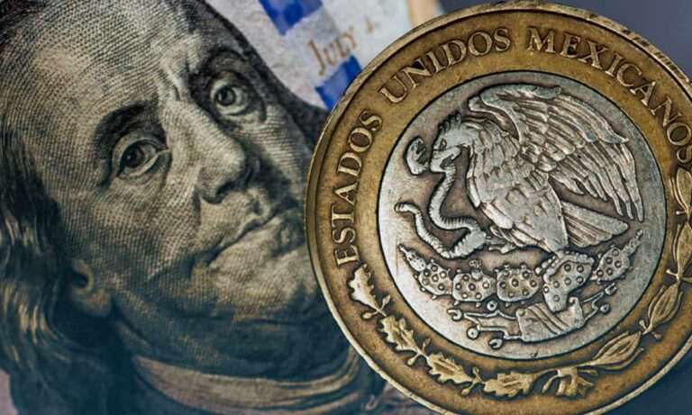 Peso anota su tercera jornada ganadora ante el dólar, mientras está pendiente de la Fed