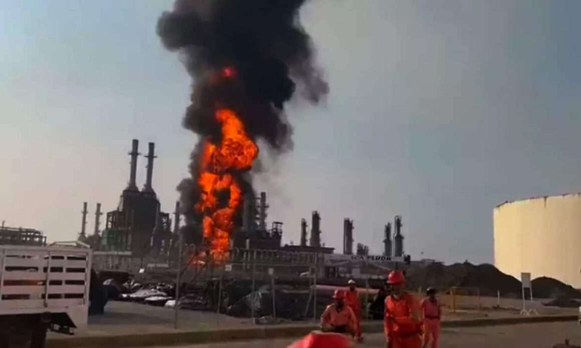 Refiner A De Pemex En Salina Cruz Oaxaca Registra Explosi N