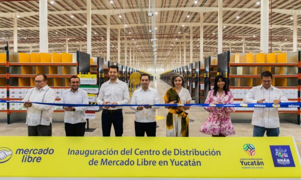 Mercado Libre avanza en su apuesta por México: inaugura primer CEDIS en Yucatán