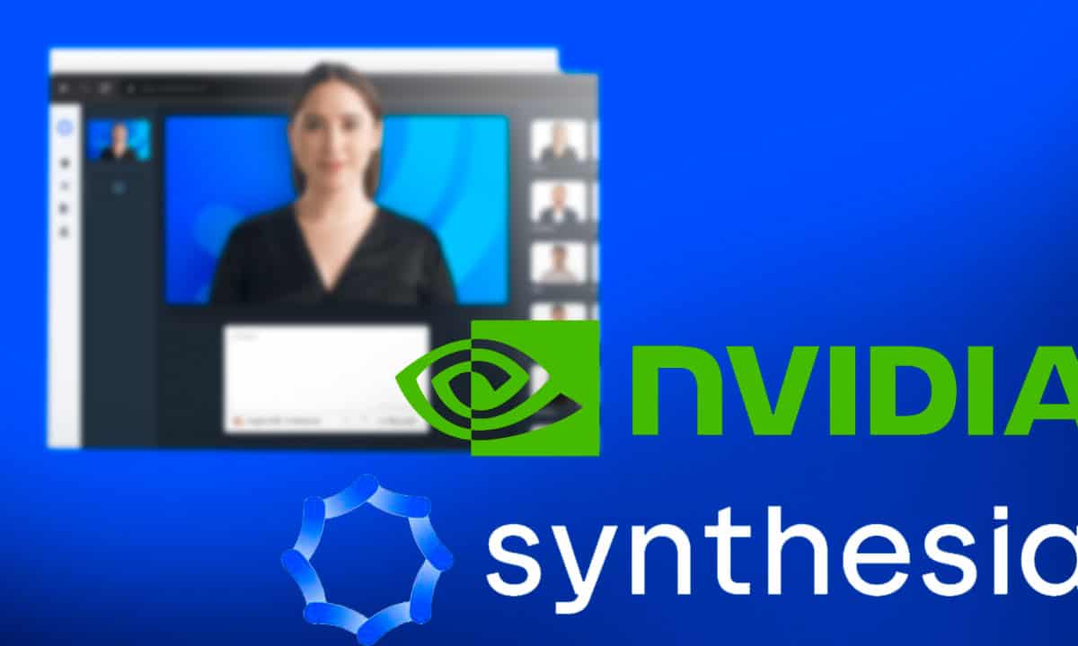 Synthesia, plataforma de IA respaldada por Nvidia, alcanza una valoración de 1,000 mdd