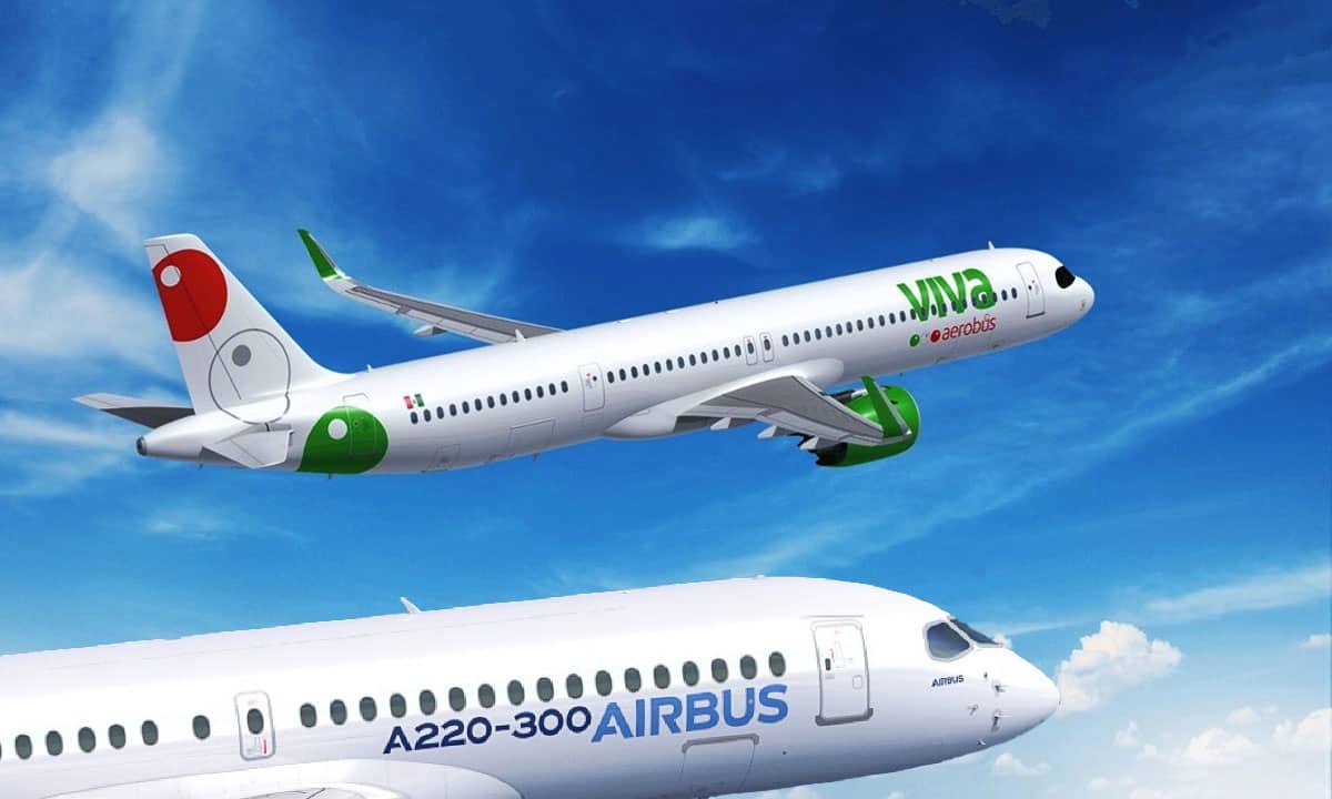 Airbus, en conversaciones para recibir un nuevo pedido de aviones de Viva Aerobus