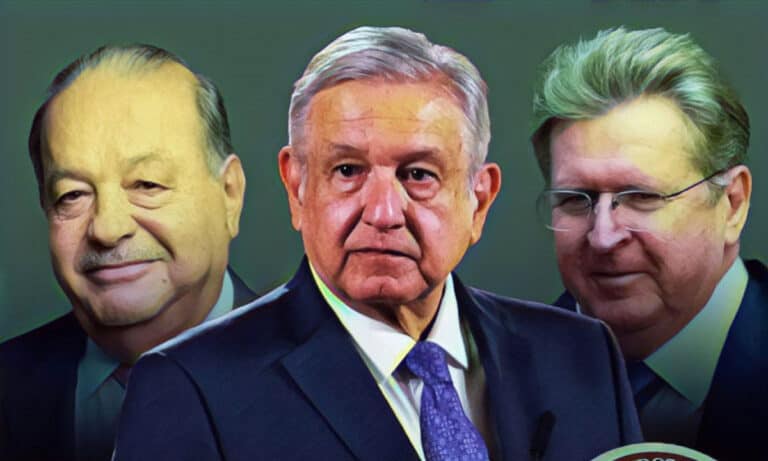 Carlos Slim y Germán Larrea, los grandes ausentes en la comida de AMLO con empresarios