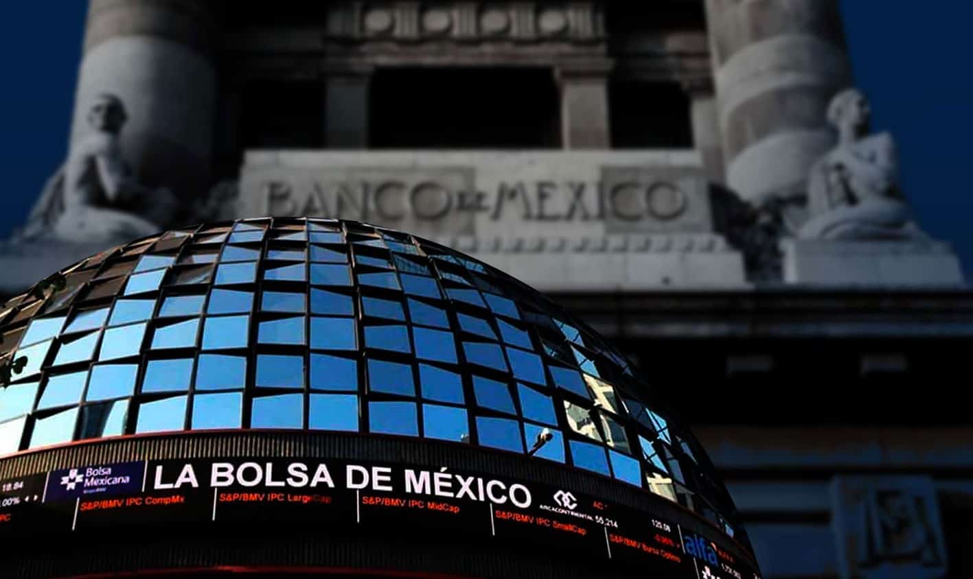 Banxico ‘apaga’ rally de bancos en la BMV con pausa a incrementos a la tasa de interés