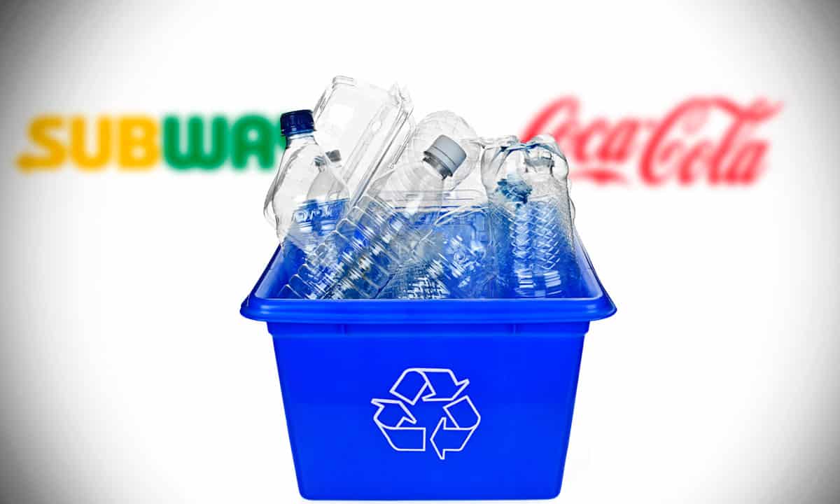 Subway y Coca-Cola emprenden campaña en favor del reciclaje de botellas de PET