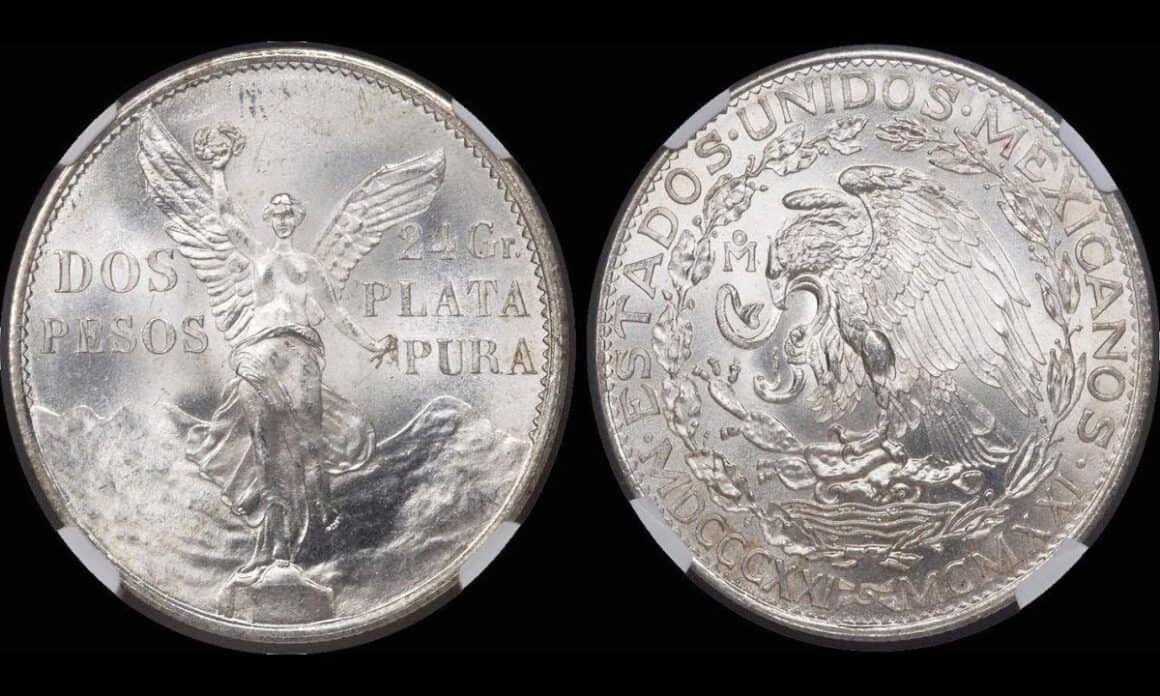 Centenario Esta es la rara edición de plata de la moneda