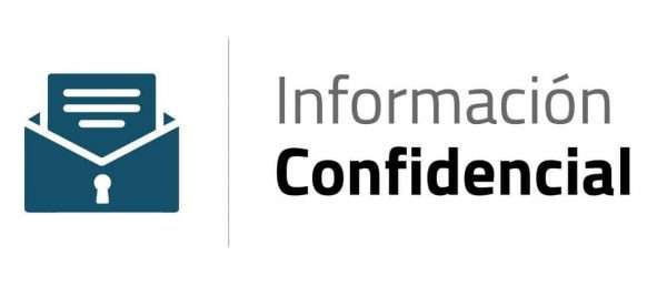 #InformaciónConfidencial: