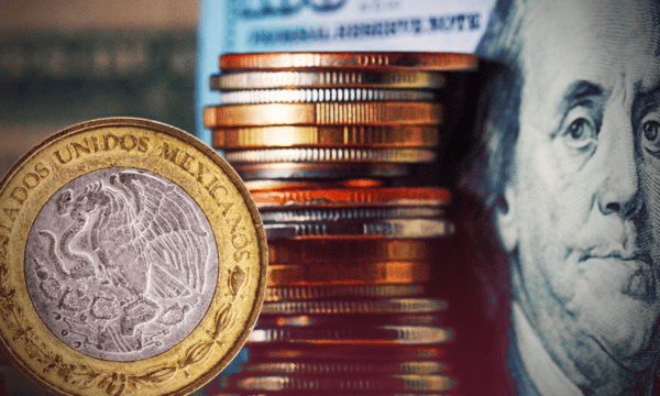 Peso mexicano logra su mejor nivel en siete años: cotiza en 17.20 unidades por dólar