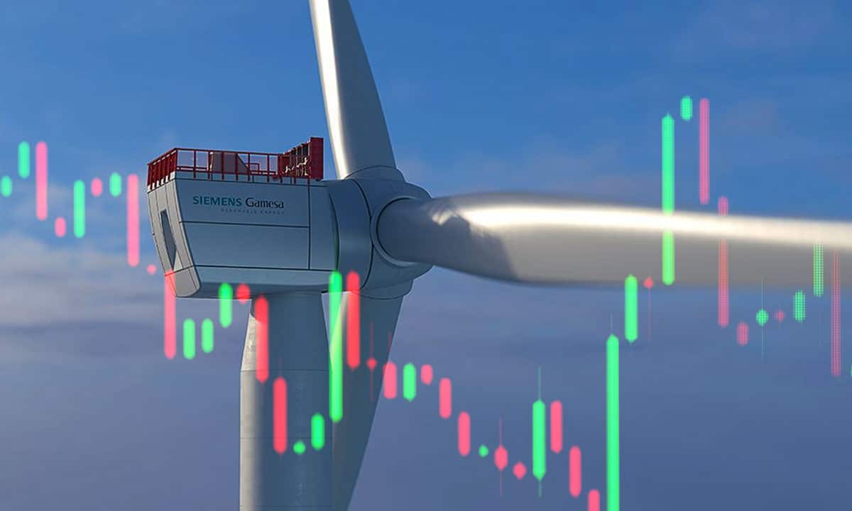 Siemens advierte sobre problemas en su unidad de turbinas eólicas; sus acciones caen más de 37%
