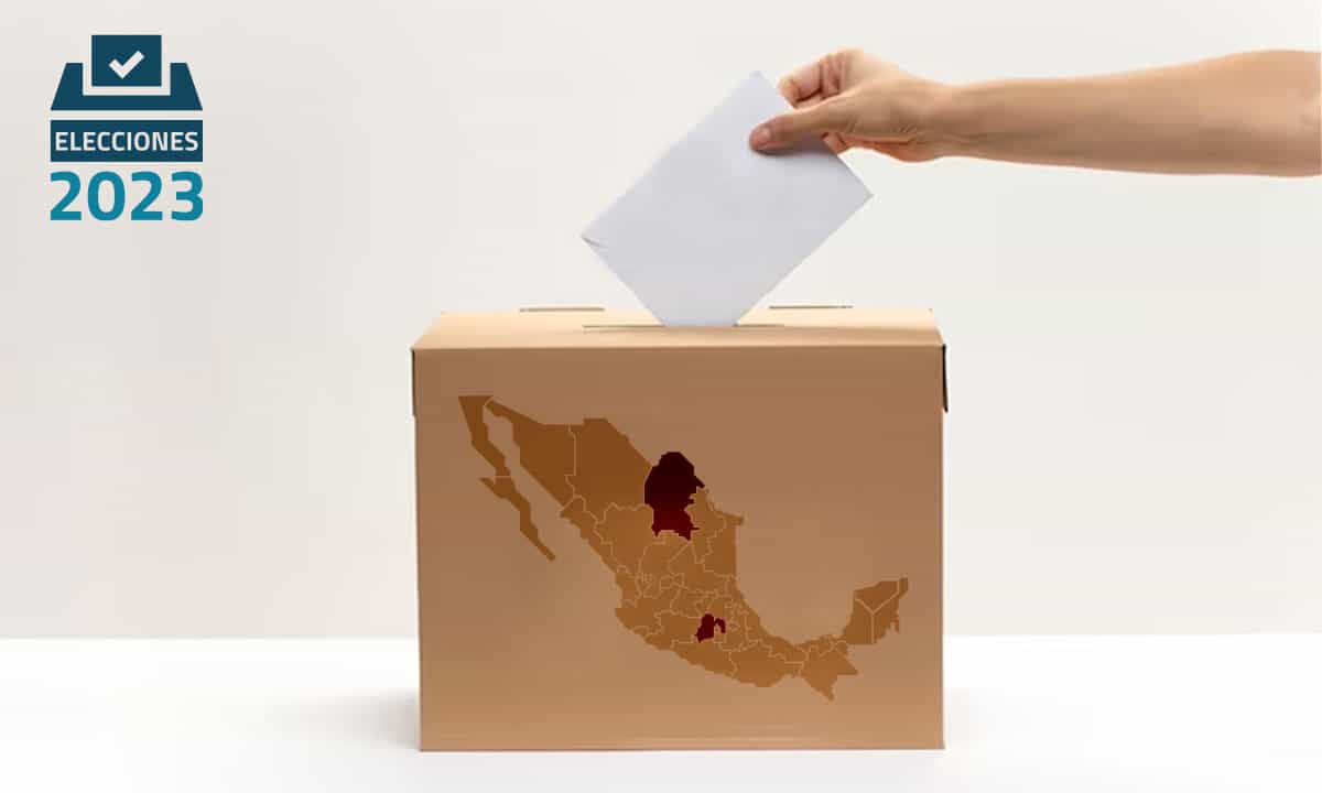 Elecciones 2023: aspirantes a gobernar el Estado de México y Coahuila emiten su voto