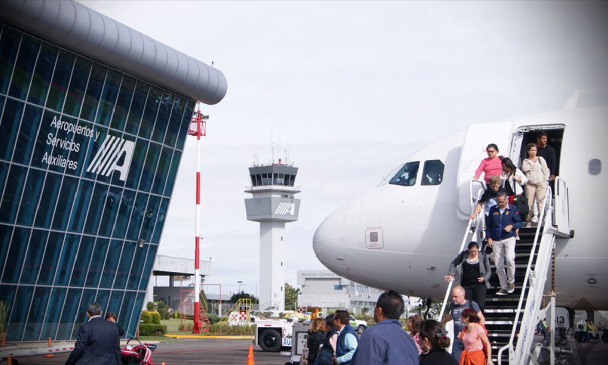 Terminales aéreas de ASA aumentaron en 7.4% la atención de pasajeros en el 1S23