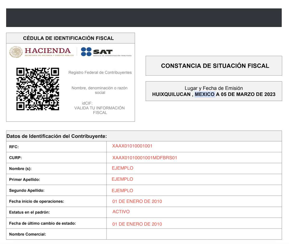 Es Obligatorio La Constancia Del Sat - Image to u