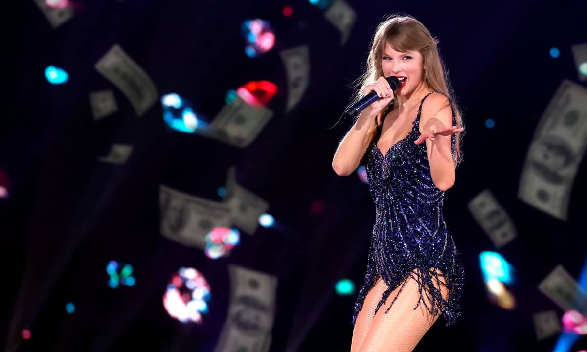Eras Tour de Taylor Swift podría generar ingresos récord por 1,000 mdd