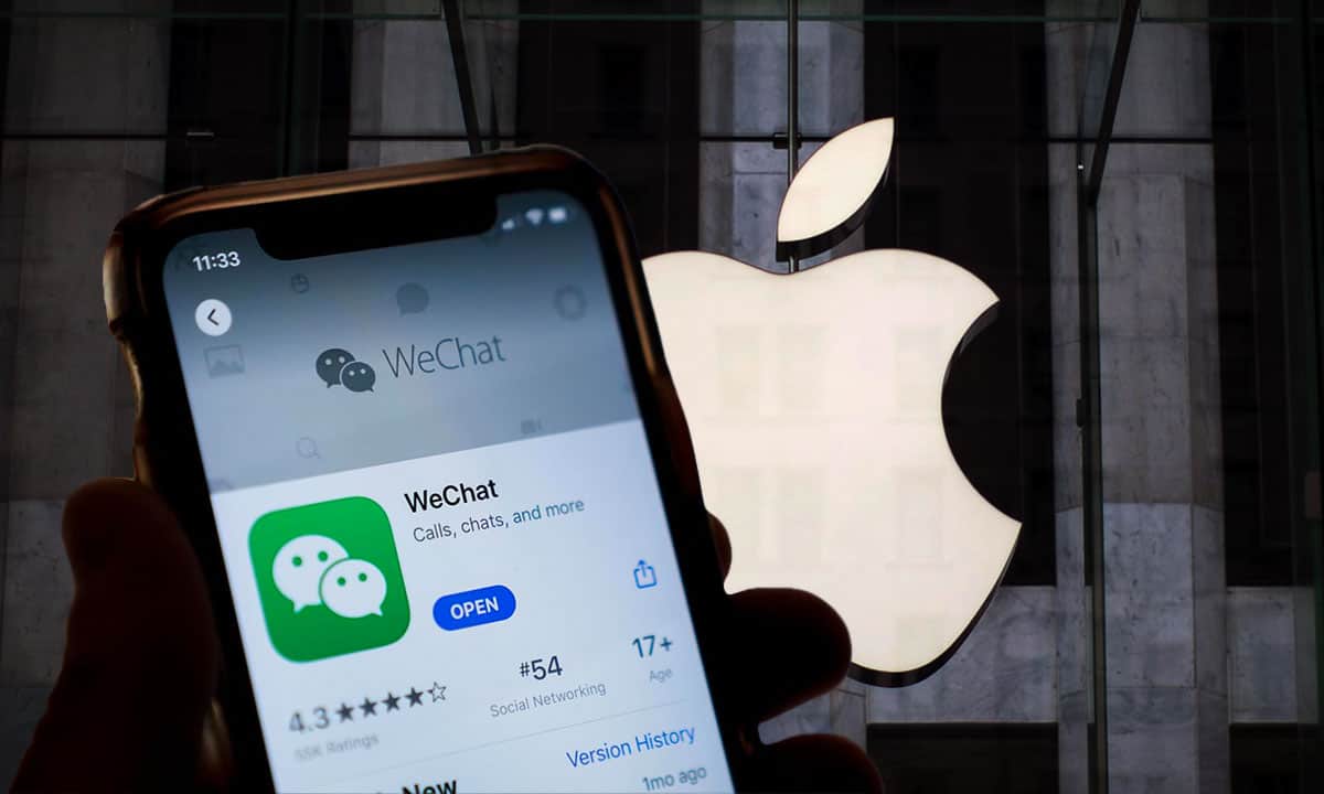 Apple abre tienda digital en la plataforma china WeChat