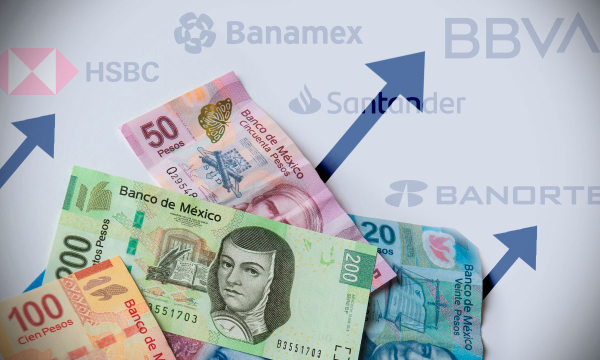 BBVA, Banorte y Santander, los bancos que acumulan mayores ganancias en México durante mayo