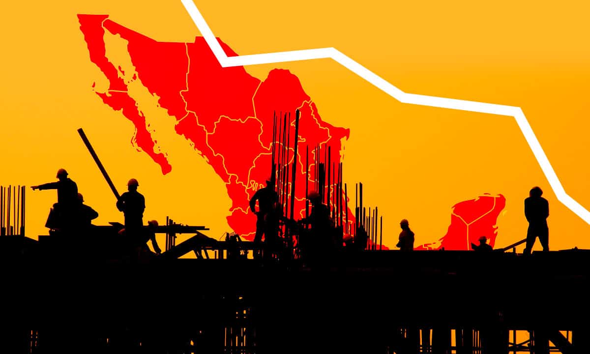 Construcción “derriba” a la inversión fija bruta en México; cae 0.25% en abril