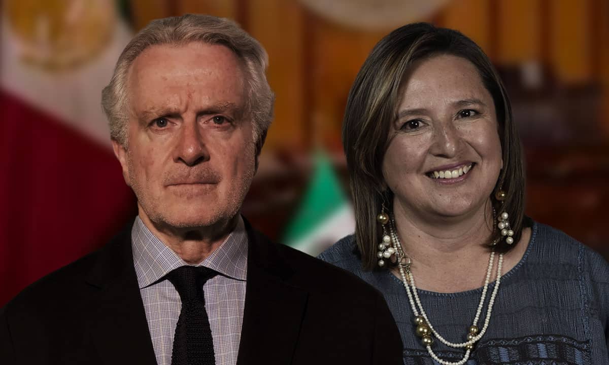 Xóchitl Gálvez y Santiago Creel se registran para buscar la candidatura presidencial del Frente Amplio por México