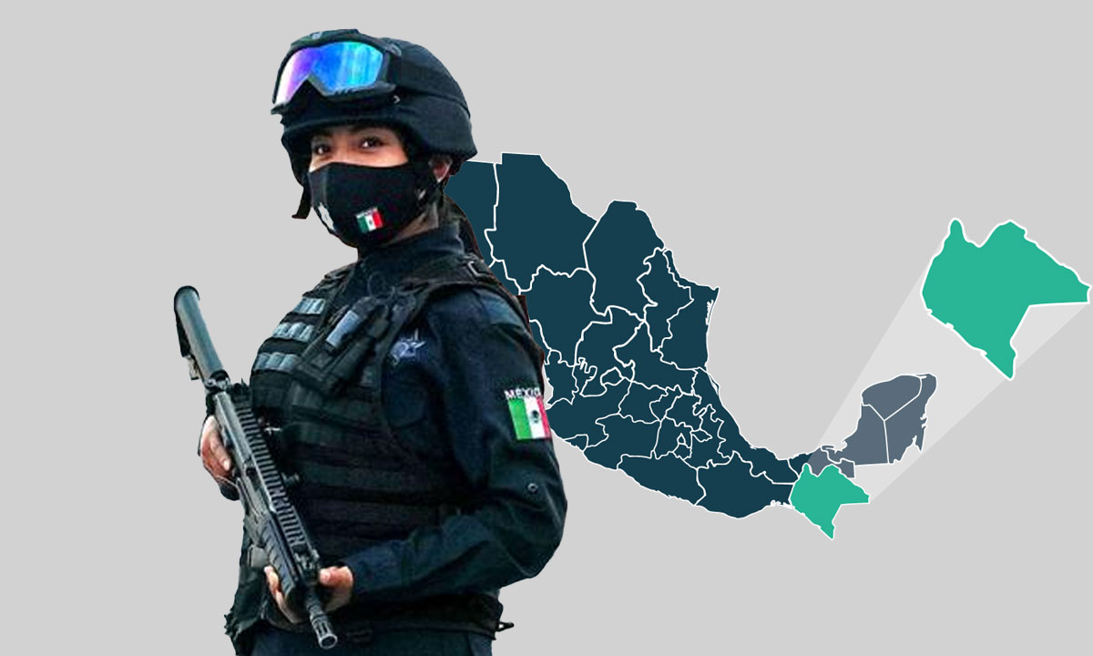 Ciudades del sureste de México, con las peores expectativas en materia de seguridad
