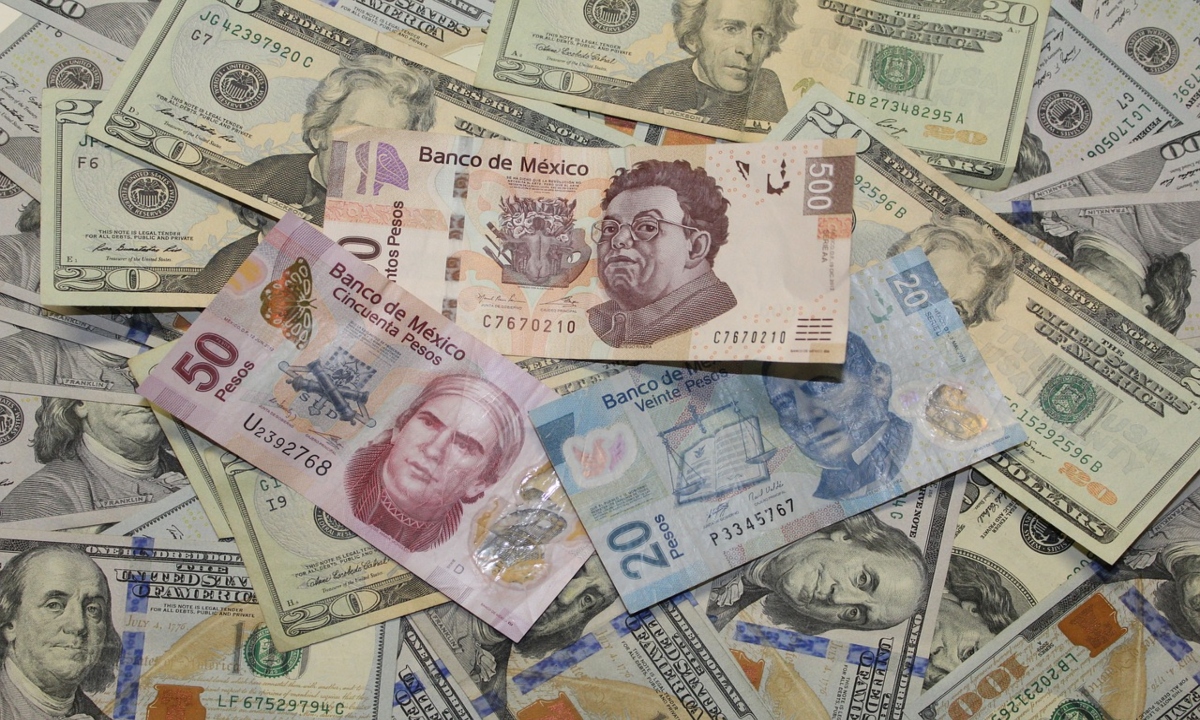 Peso mexicano vuelve a la senda ganadora: se cotiza en 16.71 unidades por dólar