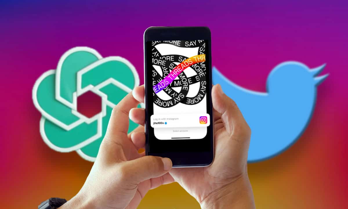 Threads, nueva rival de Twitter, supera a ChatGPT como la plataforma con el crecimiento más rápido