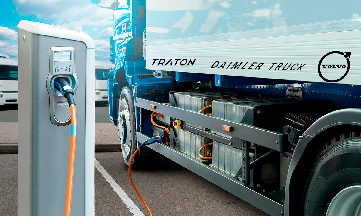 Daimler Truck, Traton y Volvo apuestan por los camiones eléctricos, pero la meta de ventas se ve lejana