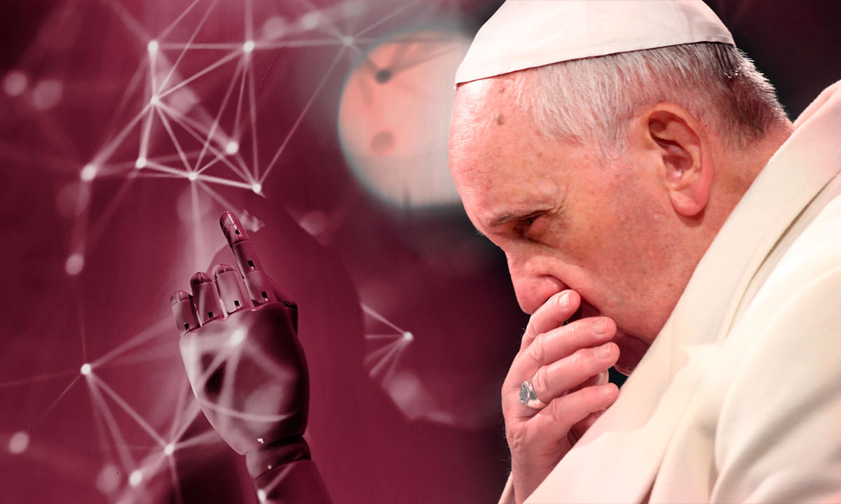 Papa Francisco advierte sobre los peligros potenciales de la IA
