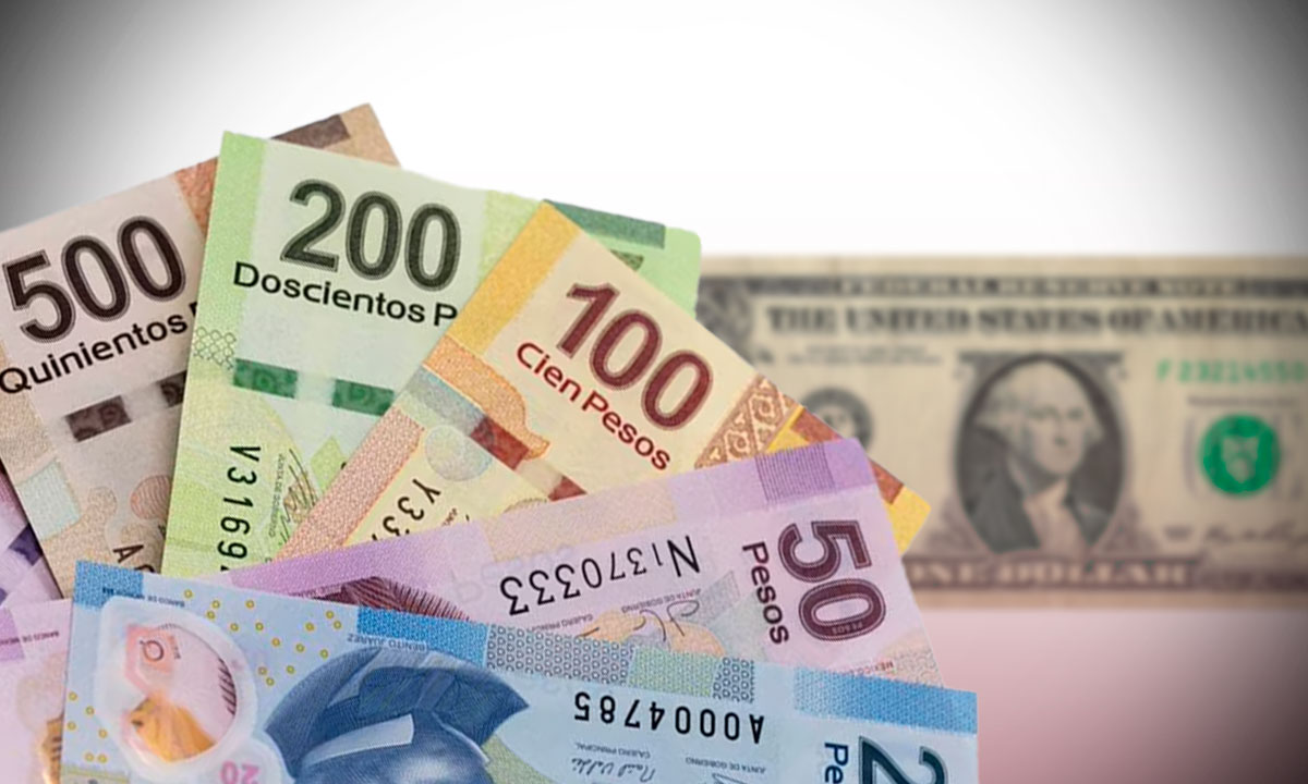 Peso mexicano se aprecia en la sesión y concreta una semana con ligera ganancia ante el dólar