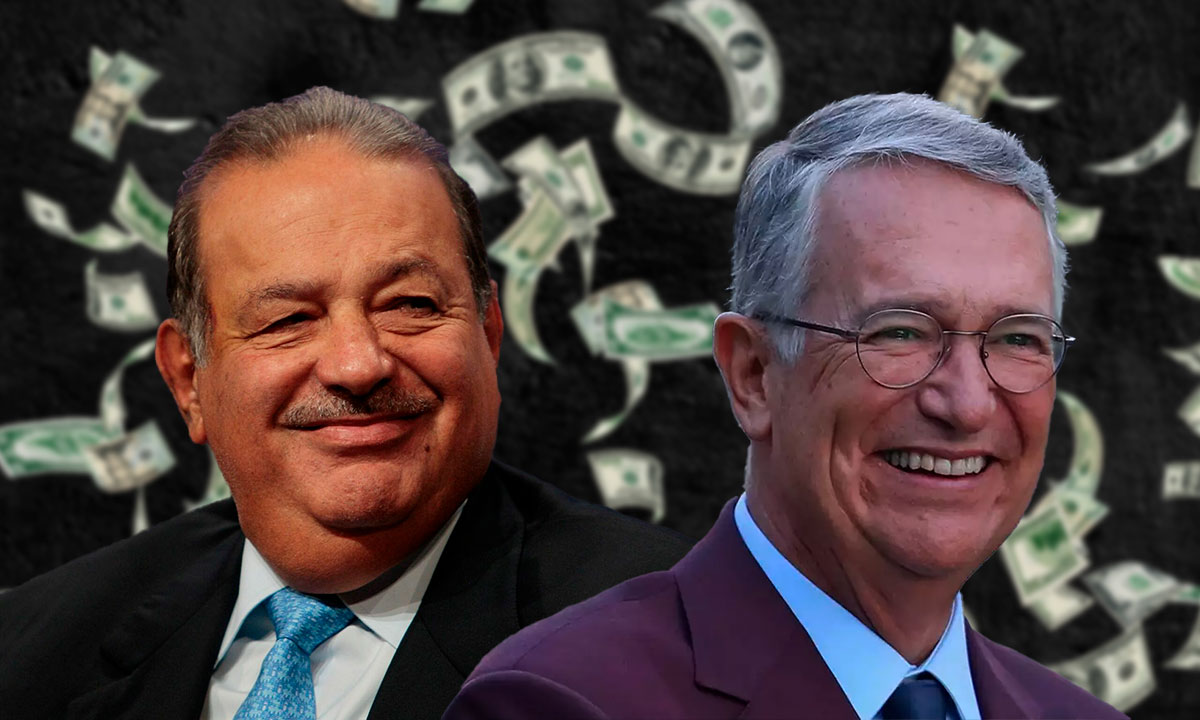 Carlos Slim o Ricardo Salinas Pliego: ¿Cuál de los dos millonarios es más rico?