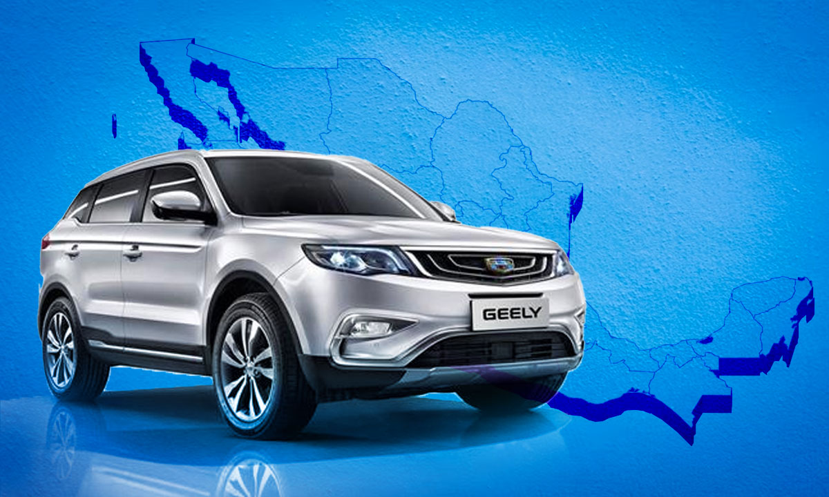 Geely llegará al mercado mexicano durante el último trimestre del año con un portafolio de SUVs