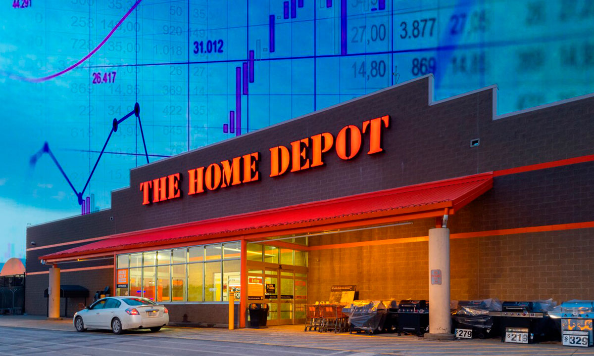 Home Depot supera las expectativas trimestrales de ganancias, pero sus ventas caen