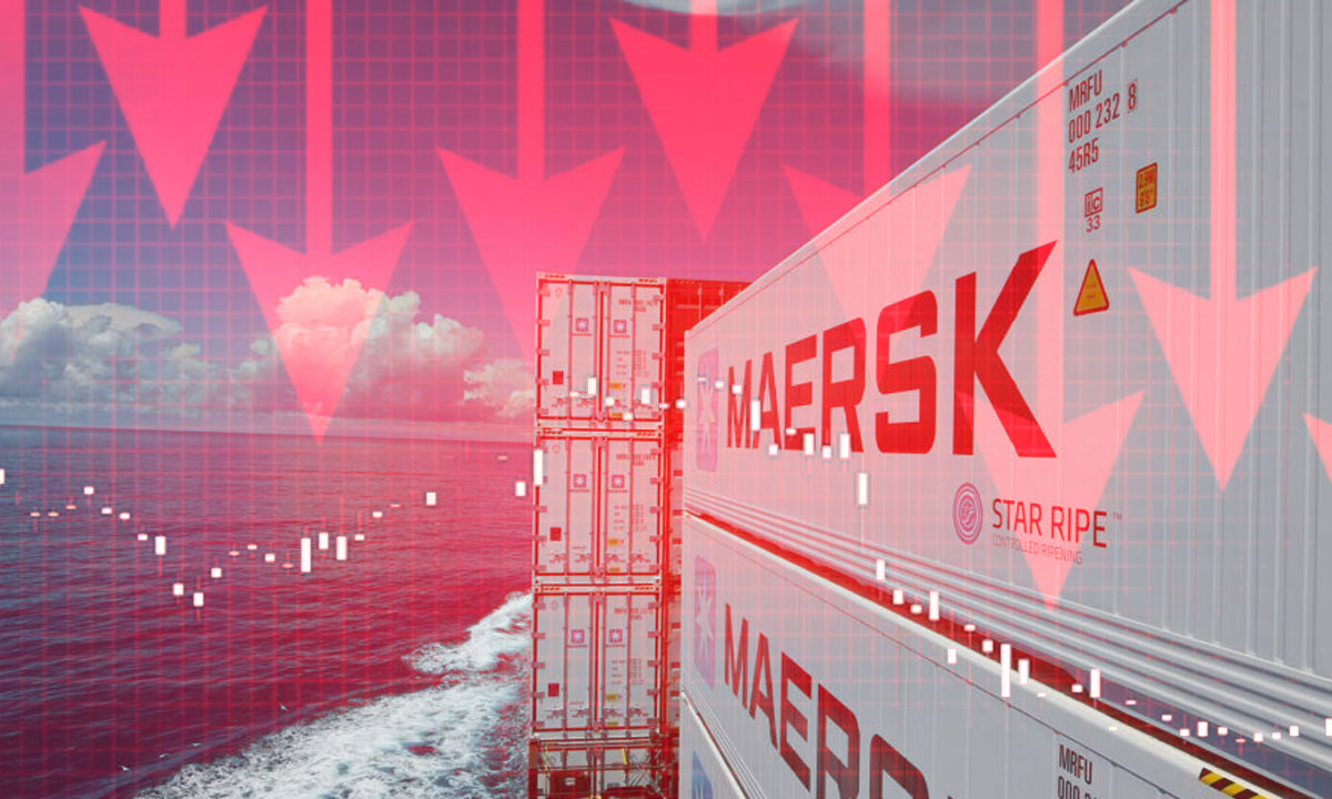 Maersk registra fuerte caída en sus ganancias y advierte sobre una  desaceleración en el comercio mundial