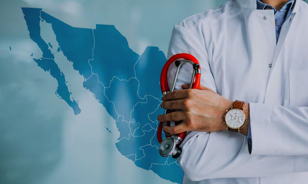Los 10 estados de México con más médicos y enfermeras en 2023