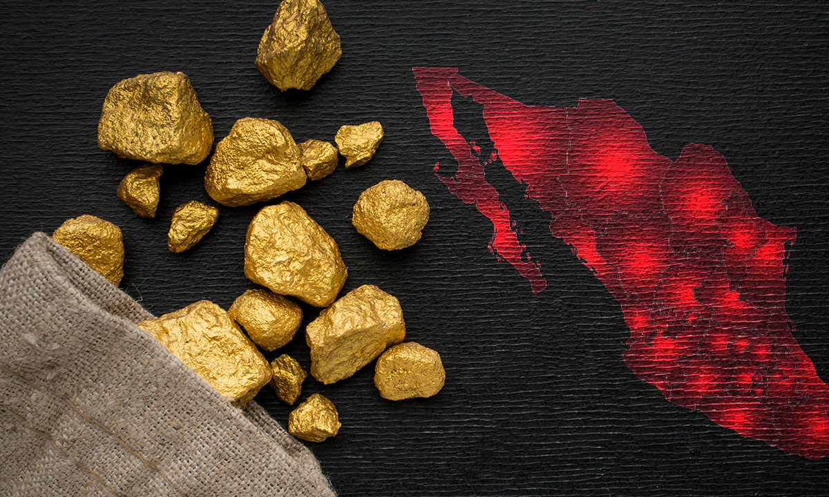 Producción de oro en México pierde ‘brillo’; cae 26.0% durante junio