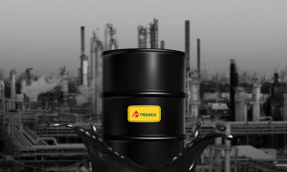 Procesamiento de petróleo crudo en las refinerías de Pemex cae 4.7% durante julio