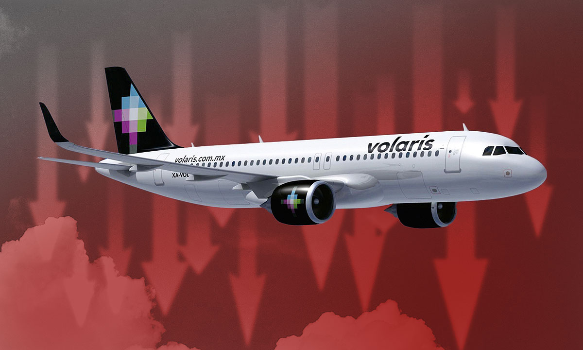 Volaris sufre más turbulencia en la BMV tras compra de Mexicana de Aviación