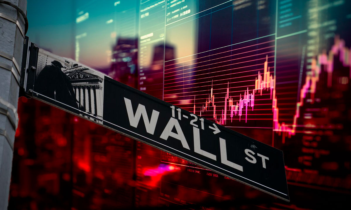 Wall Street cierra en rojo ante datos económicos débiles en China y la caída de los bancos en EU
