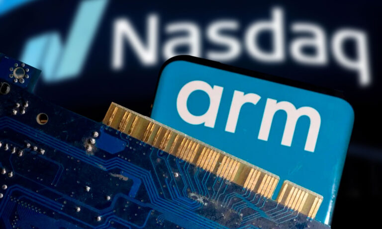 Arm sube 25% durante su debut en el Nasdaq tras fijar en 51 dólares cada acción