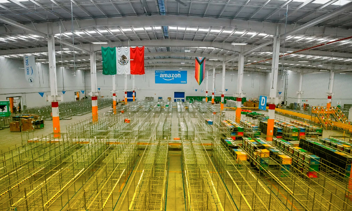 Amazon inauguró en CDMX su centro de entregas más grande en América Latina
