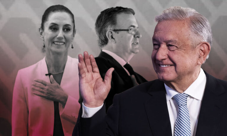 AMLO celebra triunfo de Claudia Sheinbaum en Morena; pide esperar la decisión de Marcelo Ebrard