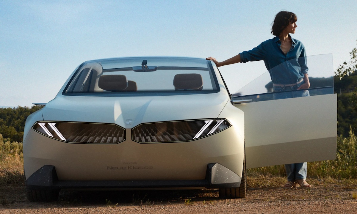 BMW Vision Neue Klasse, el nuevo concepto de auto eléctrico que va por el mercado de Tesla