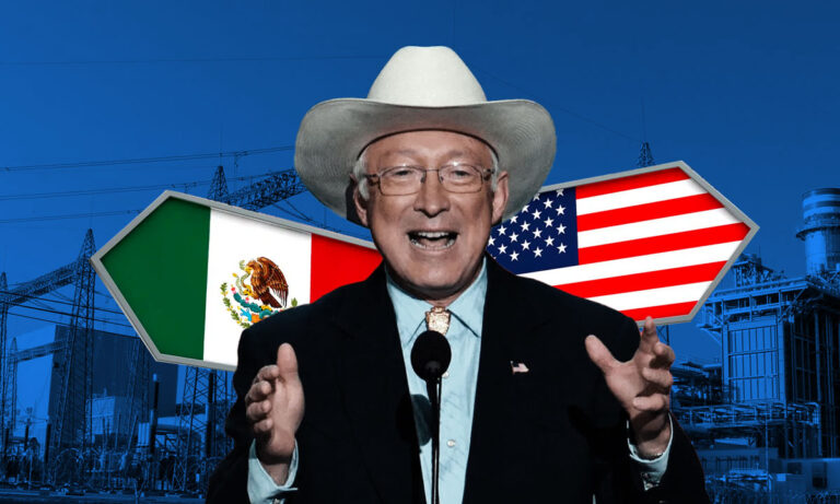 Ken Salazar pide llevar disputas energéticas entre México y EU a un panel formal en el marco del T-MEC