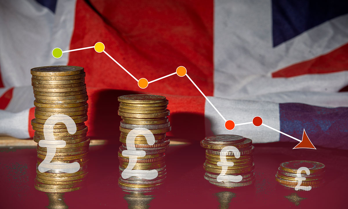 Inflación en el Reino Unido desacelera a su nivel más bajo en 18 meses y se ubica en 6.7%