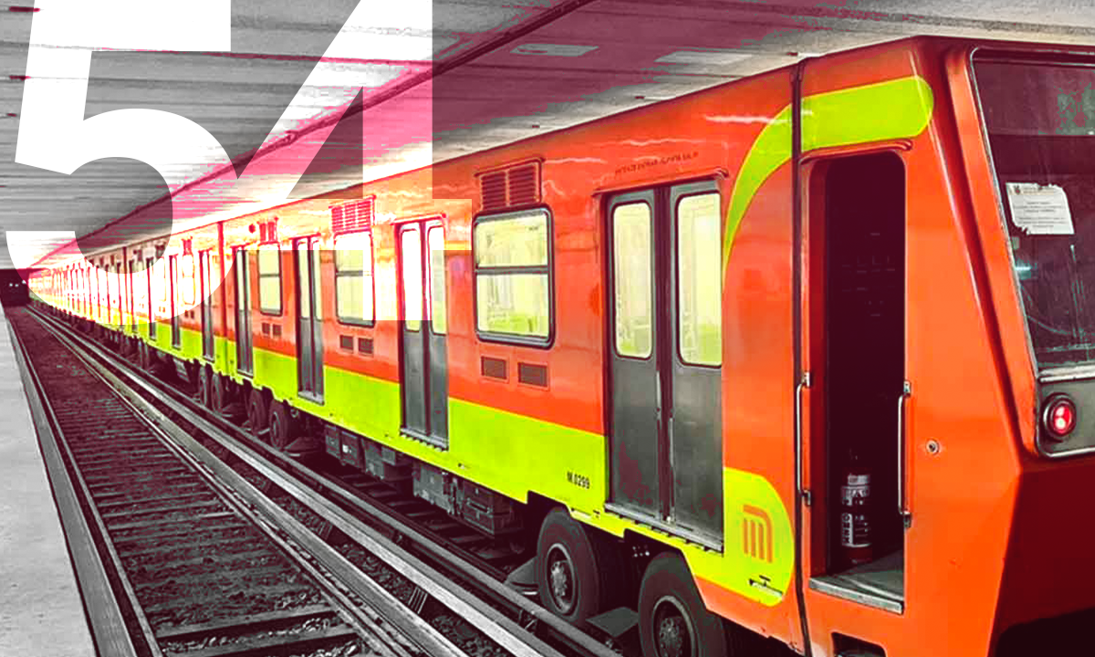 Metro de la CDMX cumple 54 años y se posiciona como el transporte más utilizado en el país